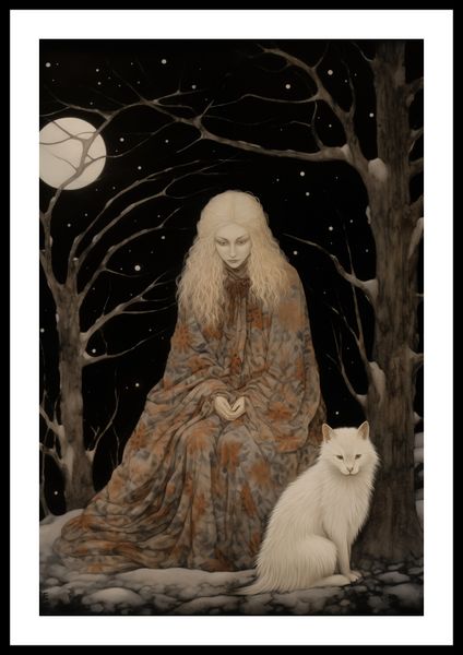 Plakat 40x60cm Stróżka Leśna zdjęcie 3