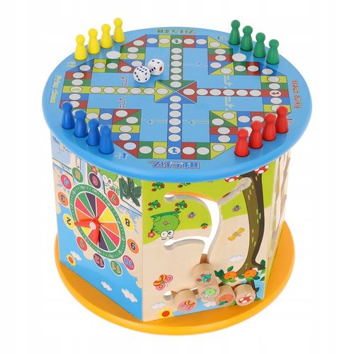 KOSTKA EDUKACYJNA DREWNIANY SORTER PRZEPLATANKA na Arena.pl