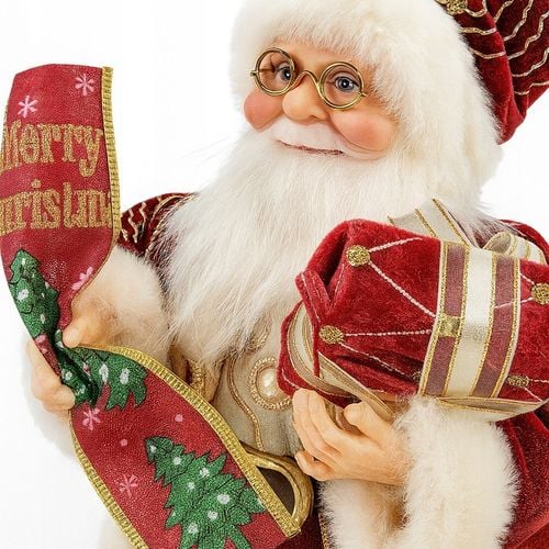 ŚPIEWAJĄCY I TAŃCZĄCY MIKOŁAJ Z PREZENTAMI DUŻY 40 CM NA ŚWIĘTA, DLA DZIECI na Arena.pl