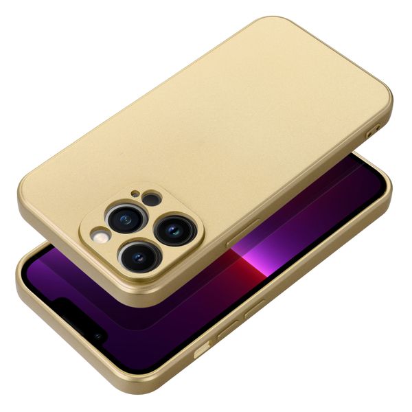Futerał METALLIC do IPHONE 14 Pro złoty zdjęcie 1