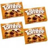 Storck Toffifee Czekoladki z orzechem laskowym w karmelu 60 pralin 4x125g