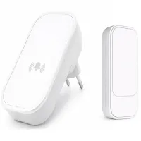 Bezprzewodowy dzwonek kinetyczny do drzwi do furtki 130m bez baterii