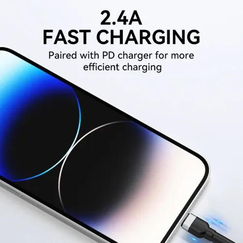 kabel wozinsky wnbal2 usb-a / lightning 2.4a 2 m - czarny na Arena.pl