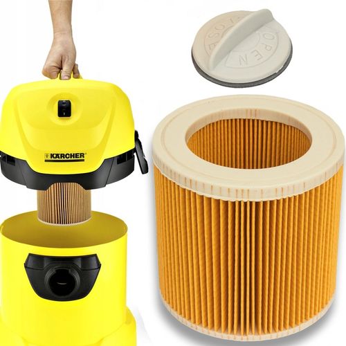 ZESTAW 10x WORKI DO ODKURZACZA KARCHER WD3 WOREK WD 3 WD2 SE 4001 + na Arena.pl