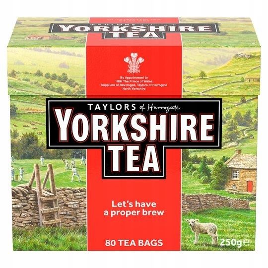 Yorkshire Tea 80 herbata UK zdjęcie 1