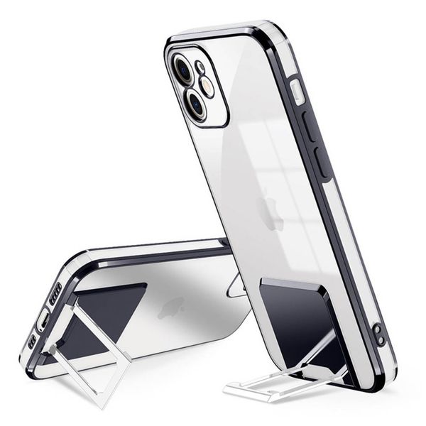 Etui Iphone 13 Kickstand Case Czarne zdjęcie 1
