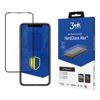 2 x SZKŁO HARTOWANE 3MK HARDGLASS MAX NA CAŁY EKRAN IPHONE XS MAX BLACK