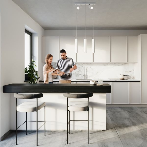 Lampa wisząca RING 3 biały zdjęcie 6