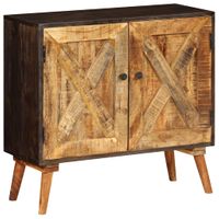 Szafka z litego drewna mango, 85 x 30 x 75 cm
