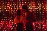 Inteligentna Kurtyna LED Twinkly 210 RGB W 2,1m