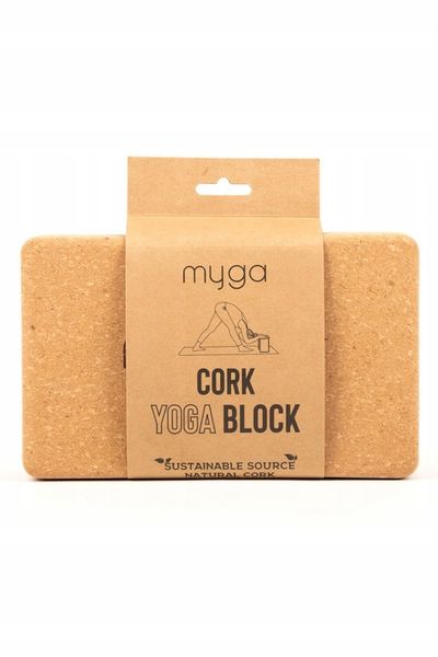 Korkowy klocek do jogi myga Cork Block zdjęcie 1