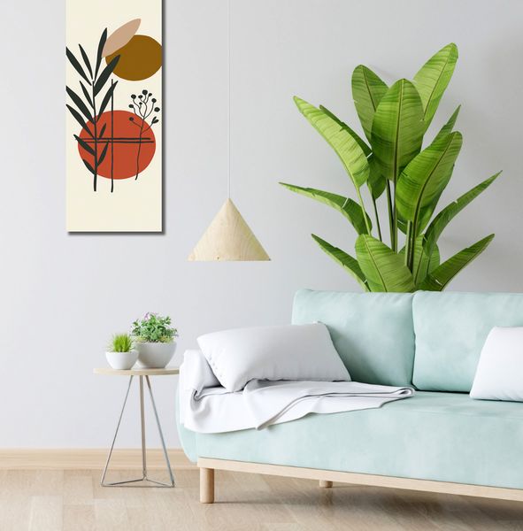 Obraz 30x90cm Kontrast w Botanice zdjęcie 2