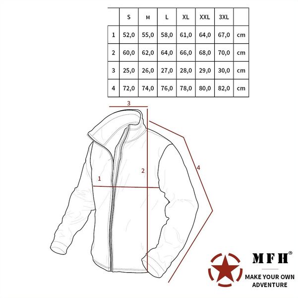 Kurtka z podszewką US "Tactical" coyote tan 3XL zdjęcie 3