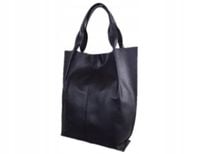 Skórzana Torebka Damska Aktówka Shopper Skóra Naturala