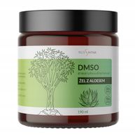 DMSO 99,9% żel 50% aloesem 190ml z miazgi drzewnej JAKOŚĆ PREMIUM