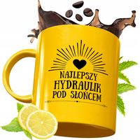 Złoty Kubek Premium Dla Hydraulika Prezent Z Nadrukiem Ze Zdjęciem