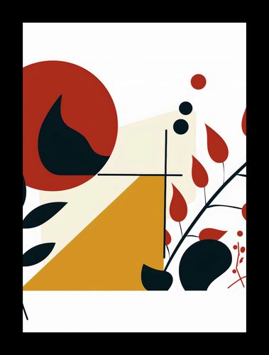 Plakat 20,5x28,4cm Ogień i Flora na Arena.pl