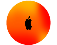 Opłatek na tort Apple