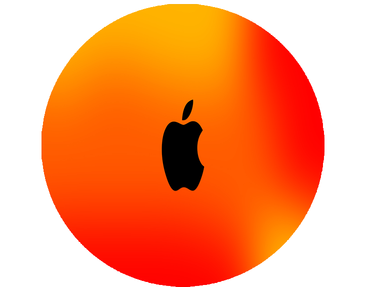 Opłatek na tort Apple zdjęcie 1