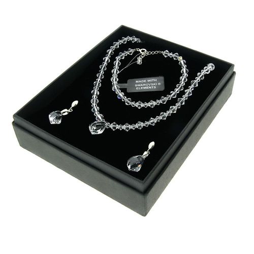 komplet srebro elementy Swarovski® na Arena.pl