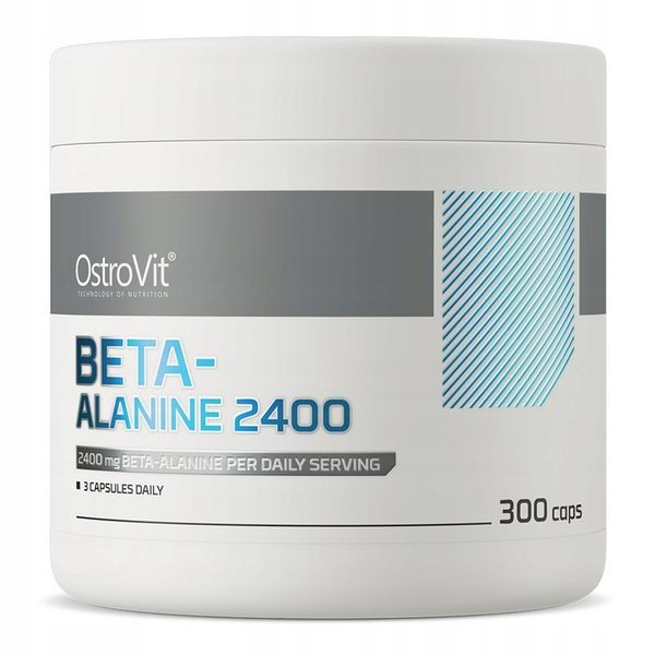 OstroVit Beta-Alanine 2400 300 kaps ALANINA POMPA zdjęcie 1