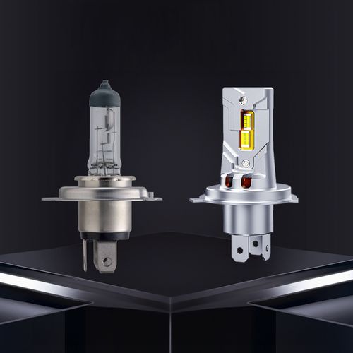 ŻARÓWKI LED H4 RETROFITY 1 do 1 5500K SUPER WHITE na Arena.pl