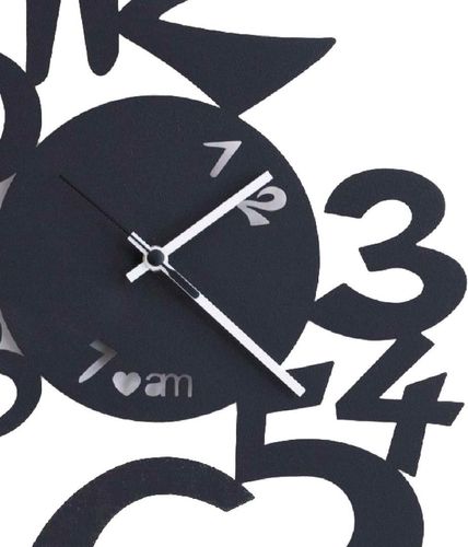 zegar ścienny lupin arti e mestieri czarny na Arena.pl