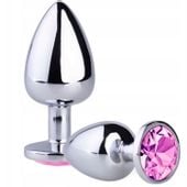 Stalowy korek analny dla początkujących 7cm