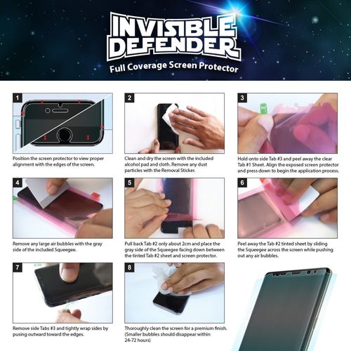ETUI RINGKE AIR DO GALAXY NOTE 8 + 2X FOLIA 3D na Arena.pl