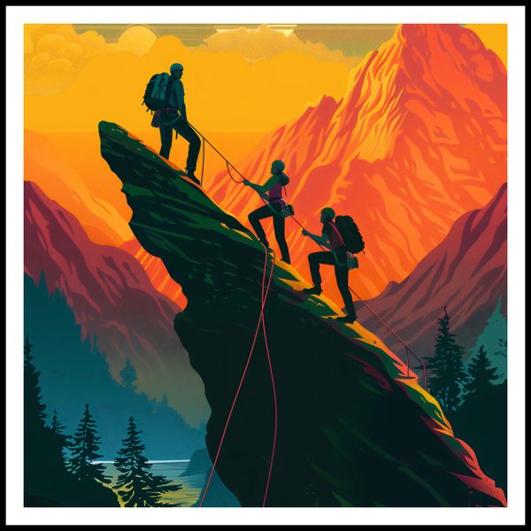 Plakat 80x80cm U Szczytu zdjęcie 3