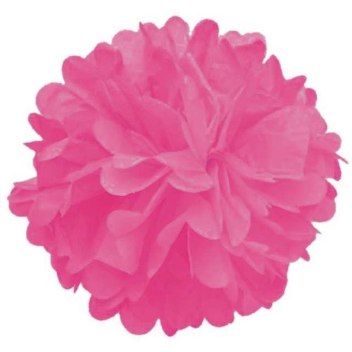 Pompon bibułowy "Classic", różowy, 25 cm na Arena.pl