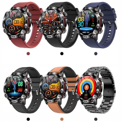 SMARTWATCH ZEGAREK MĘSKI KARDIOWATCH POMIAR GLUKOZY CUKRU EKG MENU POLSKIE na Arena.pl