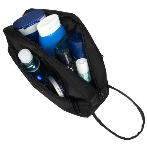 męska kosmetyczka podróżna z poliestru w czarnym kolorze - peterson na Arena.pl