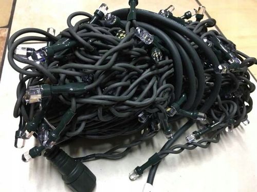 Kurtyna Świetlna LED 120 Sople Białe Ciepłe Flash Zewnętrzna IP44 8,7 m na Arena.pl