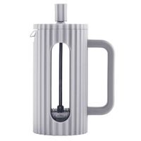 zaparzacz tłokowy do kawy/herbaty 350ml klausberg kb-7742 szary