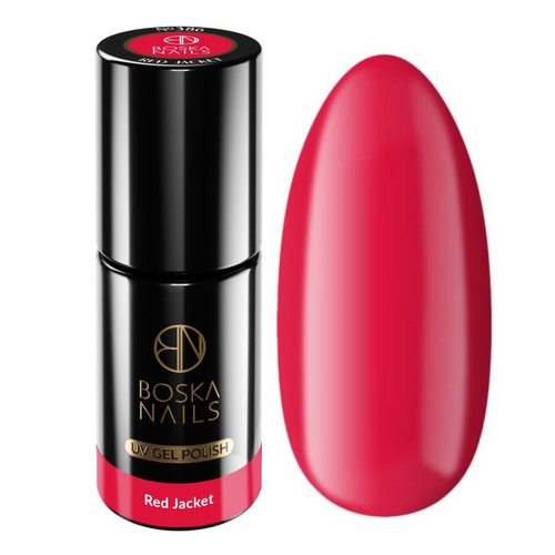 BOSKA NAILS Lakier hybrydowy Red Jacket 386 - 6ml na Arena.pl