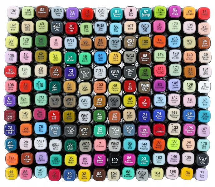 Promarkery Touch 168 szt. zdjęcie 5