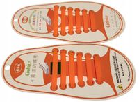 Sznurówki silikonowe bez wiązania DLA DZIECI 12szt