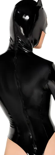 black level body czarne sznurowane z maską uszy m połysk na Arena.pl