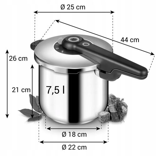Szybkowar SmartCLICK 7.5 l na Arena.pl