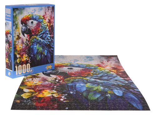 KOLOROWA PAPUGA DO UŁOŻENIA PUZZLE na Arena.pl
