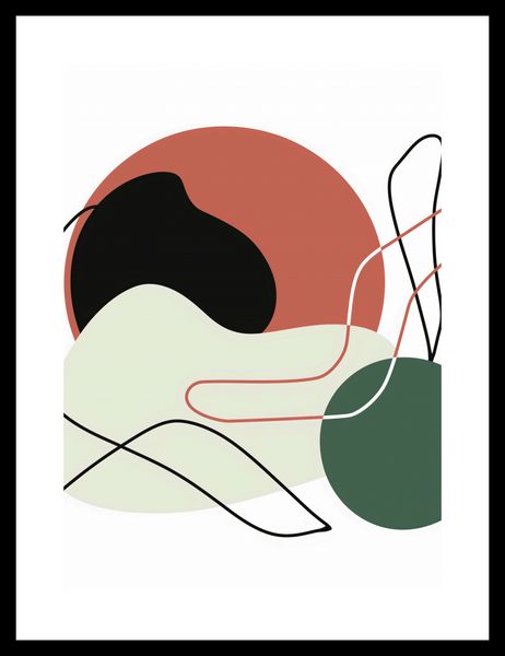 Plakat 50x70cm Płaszczyzny zdjęcie 3