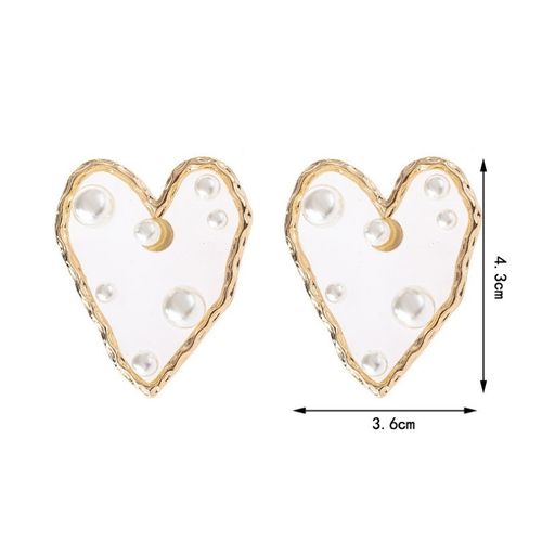 Kolczyki Wiszące Pearls Serce K1232 na Arena.pl