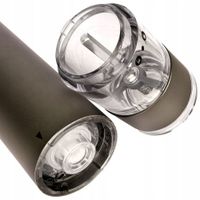 Młynek do pieprzu i soli elektryczny aluminiowy 22,5 cm