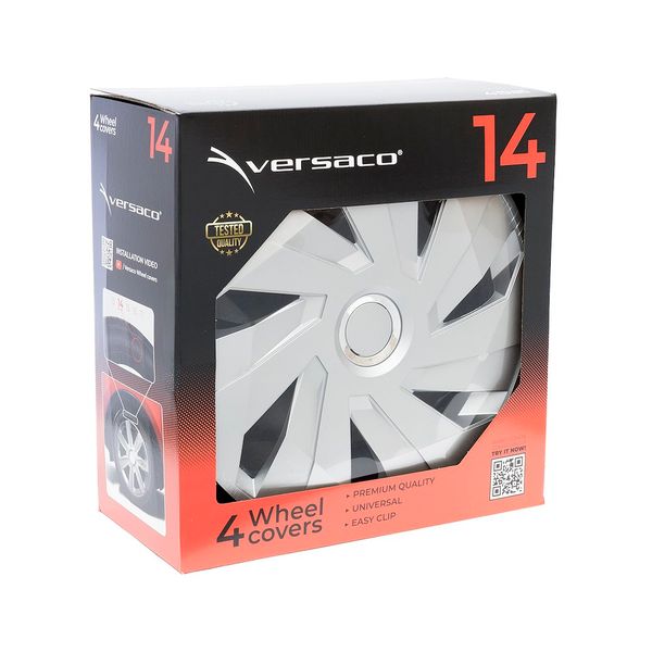 Kołpaki Vector RC silver 14", 4 szt. zdjęcie 4