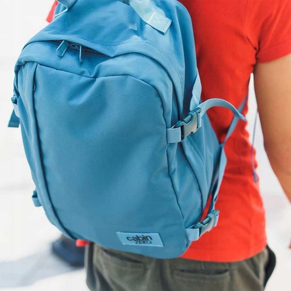 Plecak 40x30x20 Classic Backpack 28L aruba blue CabinZero zdjęcie 16