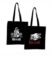 Eko Torba z nadrukiem napis BORN TO RIDE