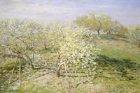 Plakat 60x40cm Spring, Monet Vintage do Salonu