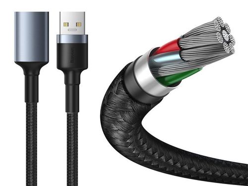 Kabel Baseus Cafule przedłużający adapter USB 3.0 2A 1m na Arena.pl