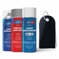 lakier samochodowy w sprayu zestaw naprawczy bmw 416 carbon black